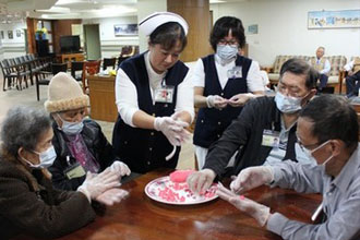 花蓮慈濟醫院輕安居手作湯圓慶冬至