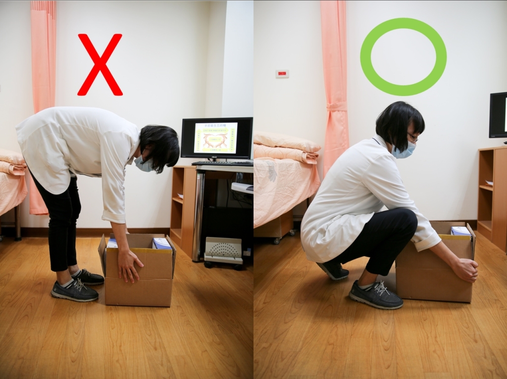 職業傷病防治中心強烈建議，平日工作必須作好個人工作防護、改善工作姿勢