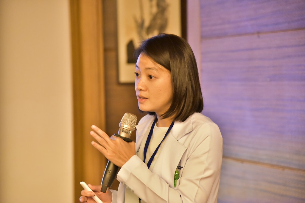 Dr. kimmie 分享受訓過程與心得。 Dr. kimmie 分享受訓過程與心得。