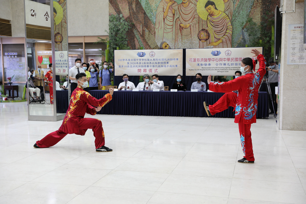 開幕展演，為花蓮慈院帶來滿滿的活力