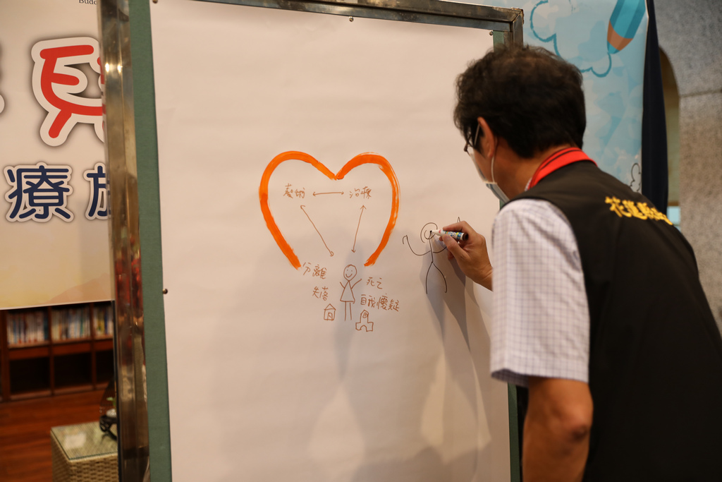 本身就是一位小兒專科醫師的衛生局局長朱家祥表示，臨床上其實常常會看到心理影響身體恢復狀況的現象