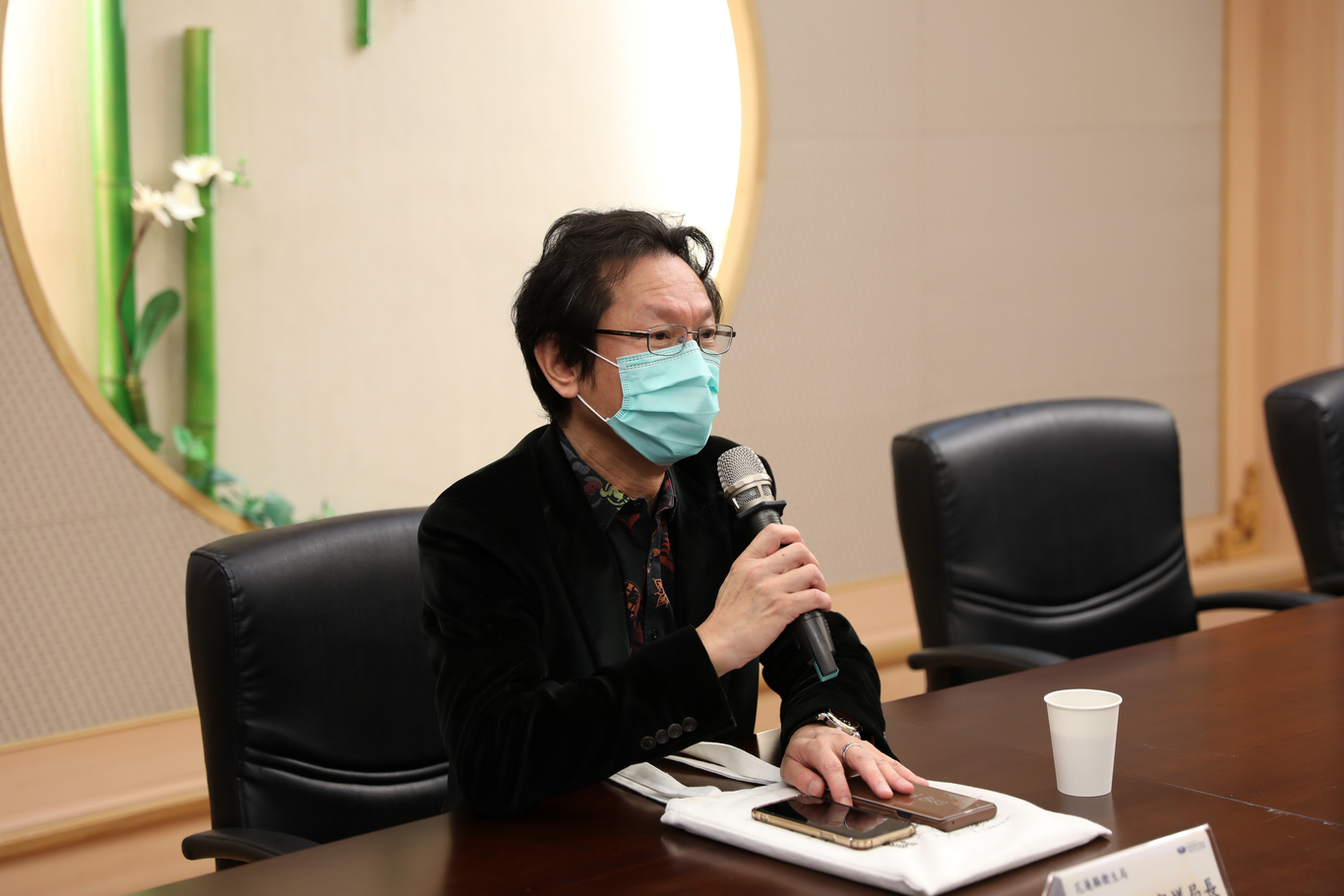 花蓮縣衛生局局長朱家祥感謝IDS團隊的用心付出。 花蓮縣衛生局局長朱家祥感謝IDS團隊的用心付出。