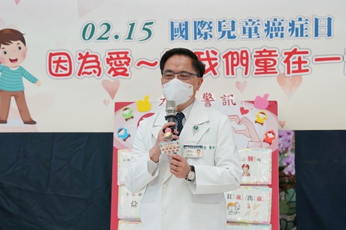 林欣榮院長感恩小兒團隊努力將「九大警訊」衛教知識推廣到校園及各基層醫療診所
