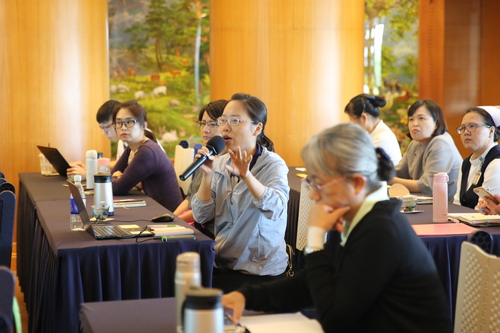 會後ＱＡ時間，各長照機構負責人把握時間提問