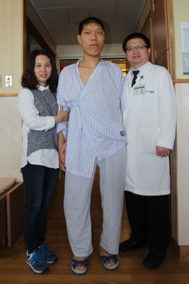 巨大腦垂體瘤 河南郭明陽跨海就醫遇見奇蹟