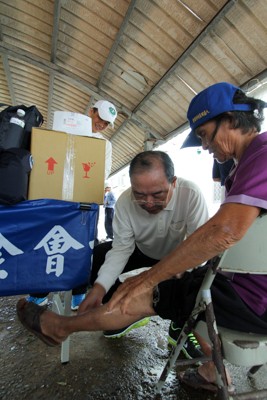 風雨過後不孤單　醫療團隊齊心協力護災民