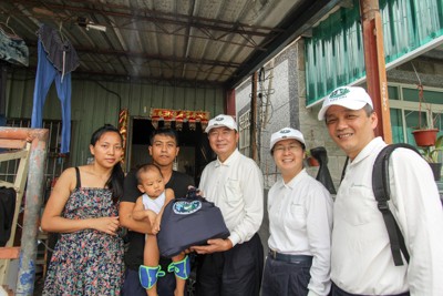 風雨過後不孤單 醫療團隊齊心協力護災民 風雨過後不孤單 醫療團隊齊心協力護災民