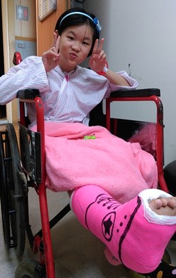 陽雨，花蓮慈院陪妳，為人生的跨步而努力