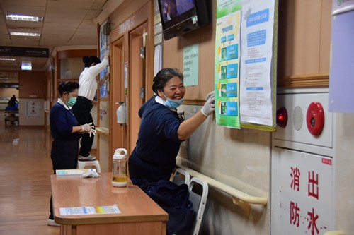 千手千眼護慈院　福田志工齊心迎接評鑑