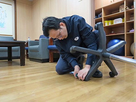 千手千眼護慈院　福田志工齊心迎接評鑑