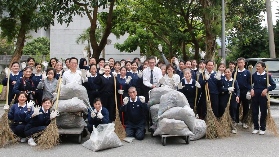 千手千眼護慈院　福田志工齊心迎接評鑑