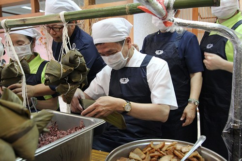 端午將至粽飄香 慈誠懿德祝福評鑑「包中」