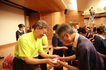 2017/06/24花蓮慈院日誌--職志合一耕福田 千尊菩薩為評鑑加分