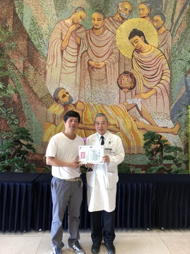 行動浴佛分享愛　滿院馨香道祝福