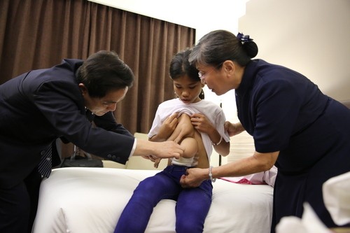 2018/08/30花蓮慈濟醫院日誌——菲律賓不對稱萎縮型連體嬰醫療會議 人醫群策妙手妙法(文/江家瑜)