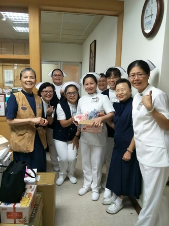 2018/10/08花蓮慈濟醫院日誌——「印」照「尼」我心 花蓮真情膚震殤用行動響應