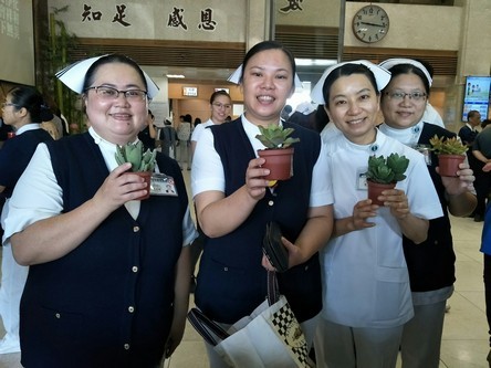 2018/10/08花蓮慈濟醫院日誌——「印」照「尼」我心 花蓮真情膚震殤用行動響應