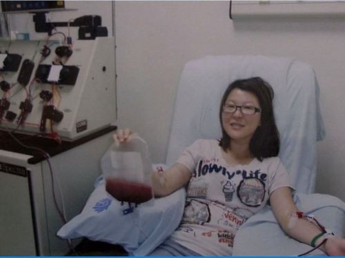 2018/11/03慈濟骨髓幹細胞中心日誌:廿五周年慶相見歡~何昀軒,謝雅如