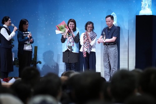 2018/11/03慈濟骨髓幹細胞中心日誌:廿五周年慶感恩場相見歡~曾詠恩,楊淳惠