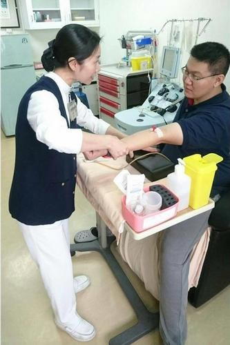 2018/12/28骨髓幹細胞中心日誌:父癌離世之憾 空軍上尉捐髓救人