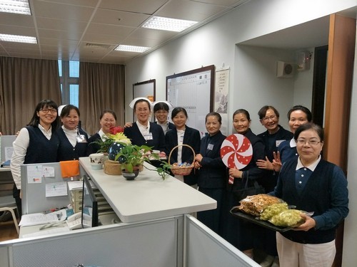 2018/12/26花蓮慈濟醫院日誌——歲末感恩添暖意 歡喜午茶好幸福