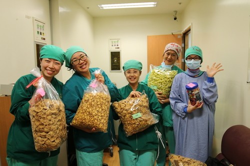 2018/12/26花蓮慈濟醫院日誌——歲末感恩添暖意 歡喜午茶好幸福