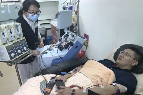 2018/12/28骨髓幹細胞中心日誌:父癌離世之憾 空軍上尉捐髓救人