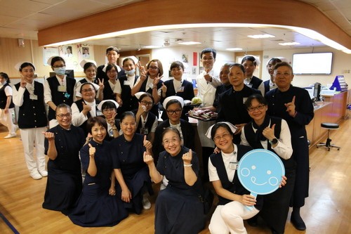 2018/12/26花蓮慈濟醫院日誌——歲末感恩添暖意 歡喜午茶好幸福