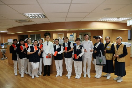 2019/02/04花蓮慈濟醫院日誌——春節年俗循例做 用心處處有深意