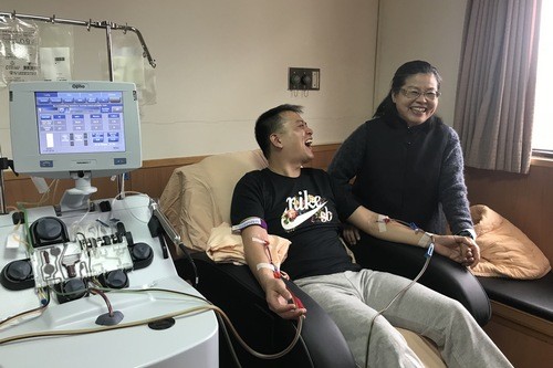 2019/03/08慈濟骨髓幹細胞中心日誌: 姊弟檔捐髓 感恩菩薩欽點