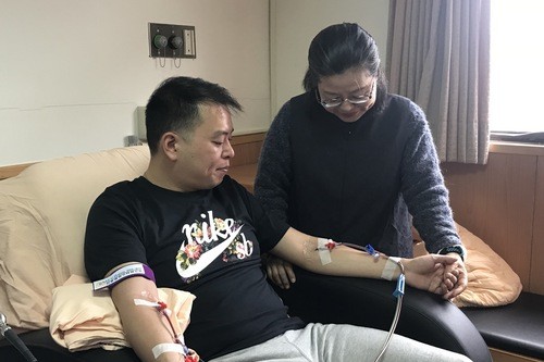 2019/03/08慈濟骨髓幹細胞中心日誌: 姊弟檔捐髓 感恩菩薩欽點