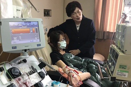 20190410慈濟骨髓幹細胞中心日誌——捐髓行善又行孝　圓滿癌母返鄉願