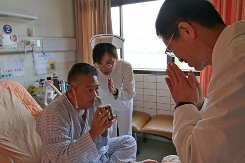 2019/05/12花蓮慈濟醫院日誌——病房行動浴佛分享愛 拔苦與樂真摯祝福