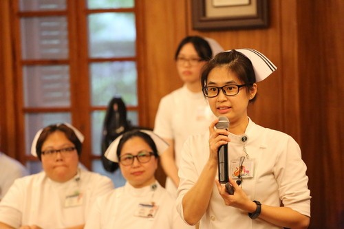 2019/05/15 花蓮慈院《守護生命 從早到晚 從小到老》溫馨座談日誌(三之三) ─ ─妙手妙法真實現　莫忘初衷來時路