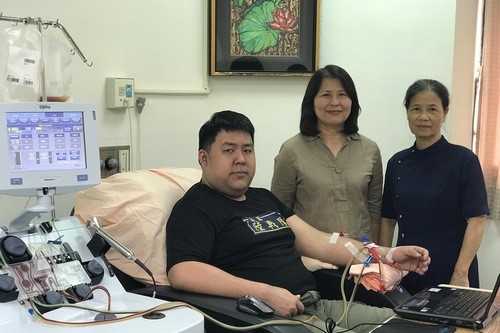 2019/04/30慈濟骨髓幹細胞中心日誌——慈中學子的慈悲 海軍陸戰隊的勇氣