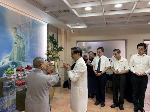 2019/06/25花蓮慈濟醫院日誌——誠心祝福羅錦招老菩薩　並請寶醫師與家人節哀