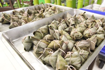 幸福食譜－－「月桃小米粽」