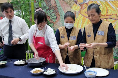黑白相思過冬至　創意湯圓DIY