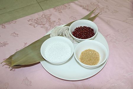 水晶紅豆粽食譜