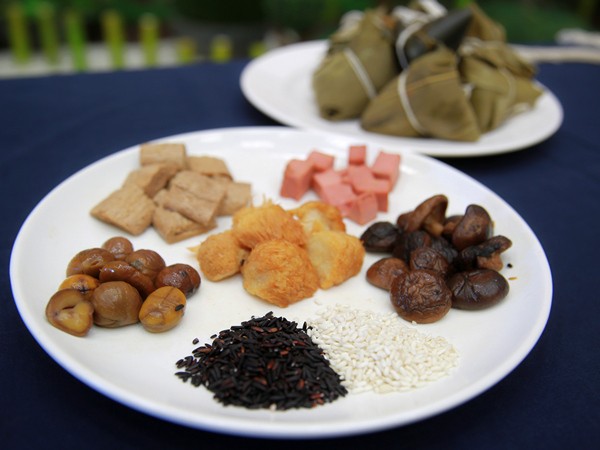 幸福食譜:黑米養身粽