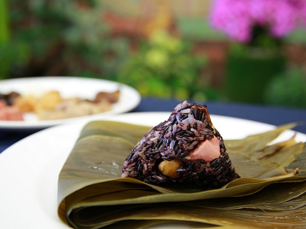 幸福食譜:黑米養身粽