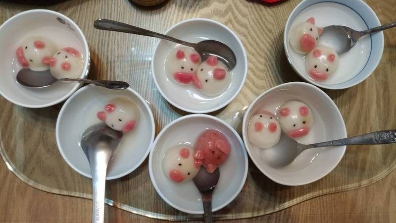 「豬」事圓滿慶元宵-食譜分享【Q萌小豬湯圓】