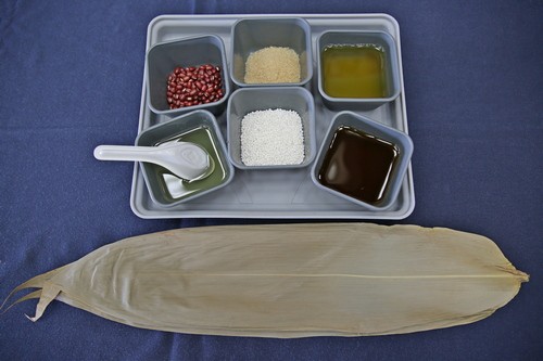 茶香西米水晶粽 