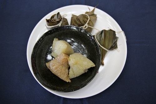 茶香西米水晶粽 健康安心慶端午