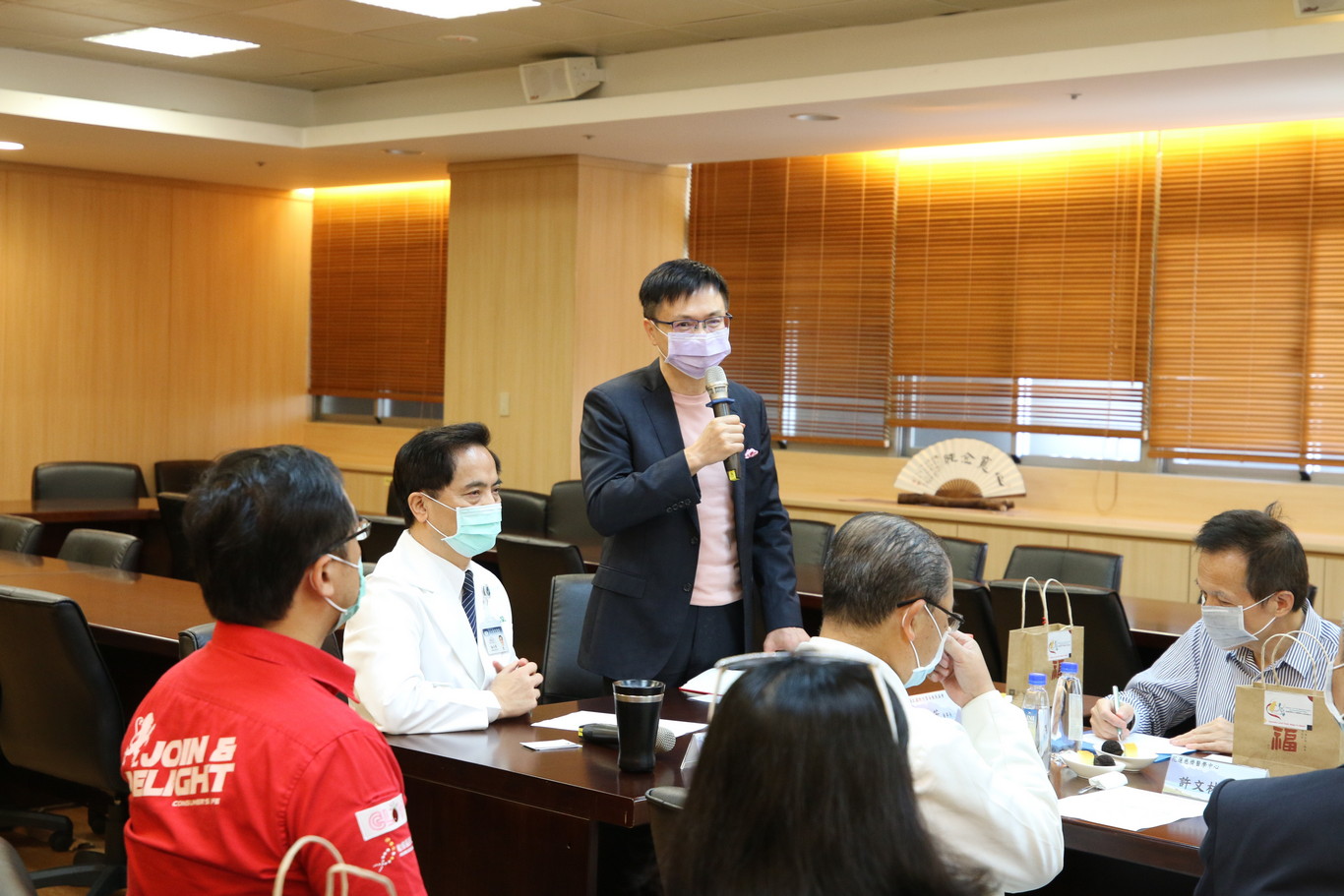 中華民國對外貿易發展協會黃志芳董事長於活動中致詞