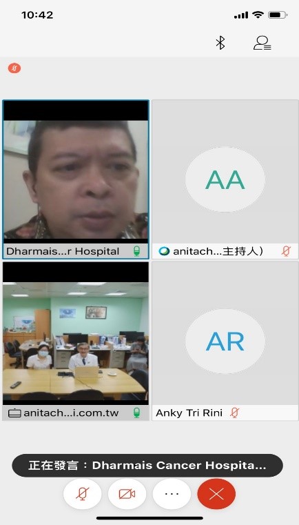 花蓮慈濟醫院國際醫學中心主任李啟誠醫師與印尼慈濟醫院Edi Setiawan Tehuteru醫師