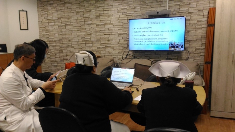 圖說：2021/01/12 骨髓移植病房護理設備介紹 Introduction of Basic Nursing Equipment in BMT Isolation Department