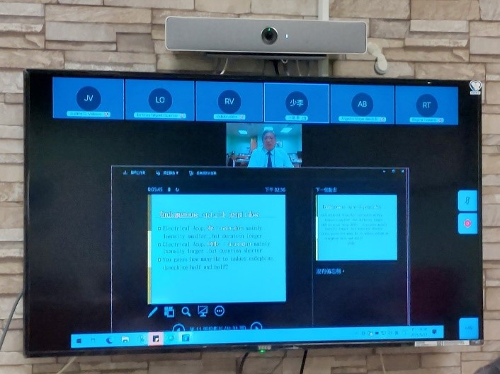 右圖：講者國烈中醫診所曾國烈院長精心設計針灸相關課程內容。