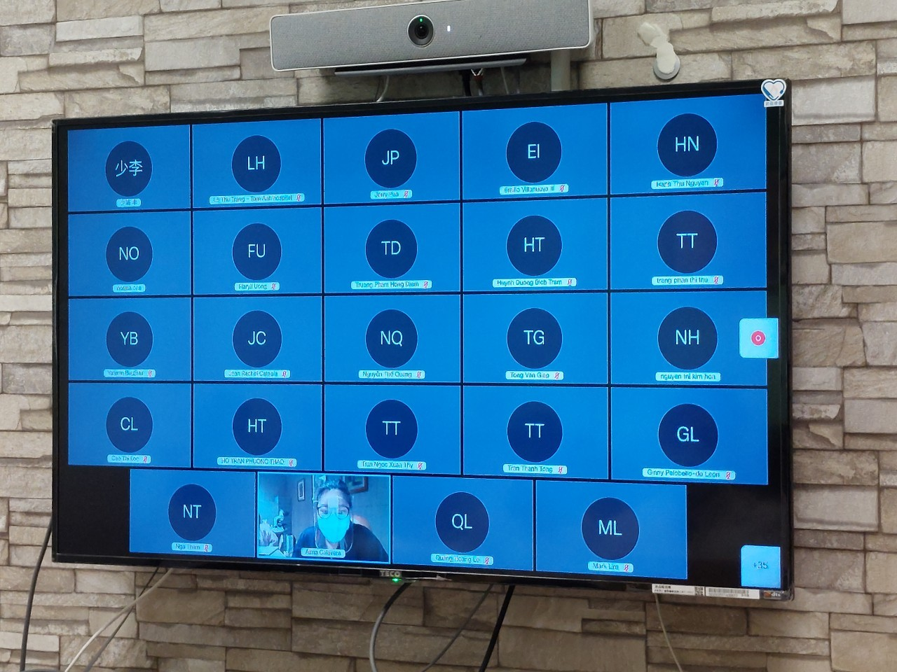 2021/07/07(三)新南向造血幹細胞移植遠距進階跨國講座: COVID-19 and Hematologic Malignancies & COVID-19 Associated Coagulopathy，多位新南向友人參與。