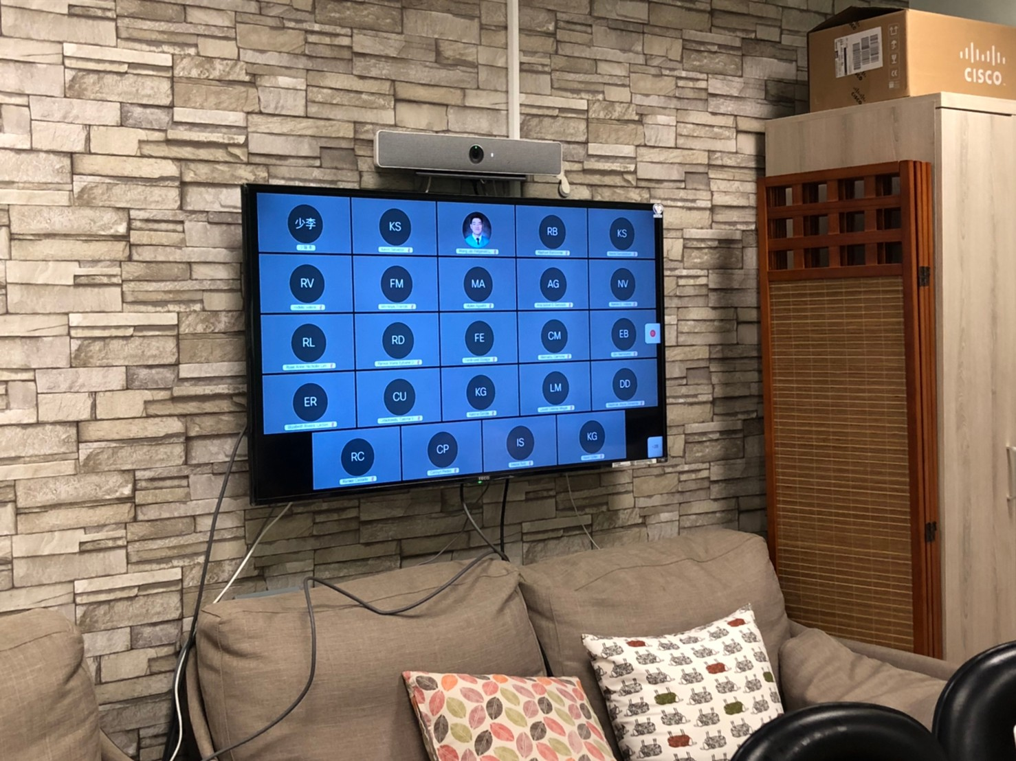 2021/07/08(四)新南向中醫藥暨針灸遠距進階跨國講座: Introduction to TCM Pulse Diagnosis，多位新南向友人參與。